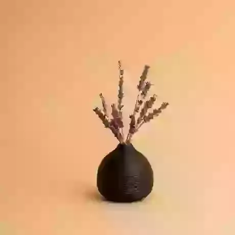Micro min Black Vase 